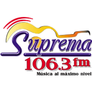 Logo de Suprema 106.3 FM
