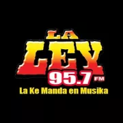 Logo de Radio La Ley 95.7FM de Nicaragua