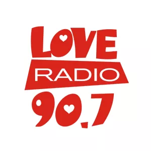 Logo Love radio latina 90.7FM