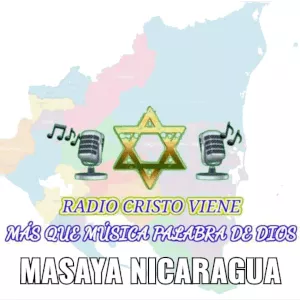 Logo de Radio Cristo Viene Masaya Nicaragua