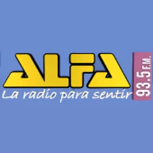 Logo de Radio Alfa 93.5FM